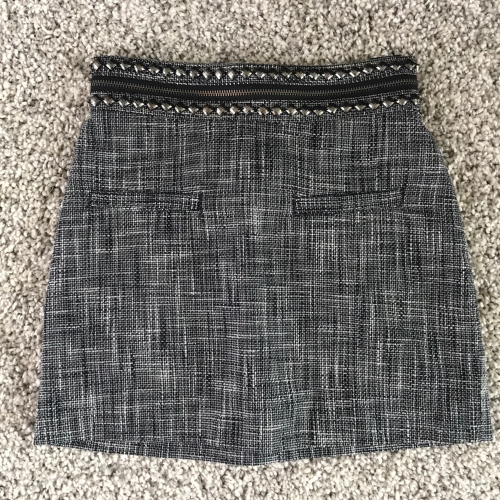 H&M Tweed Mini Skirt